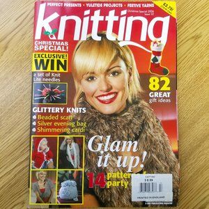Rare Collectible UK Knitting Magazine Christmas Magazine Christmas Special Issue
